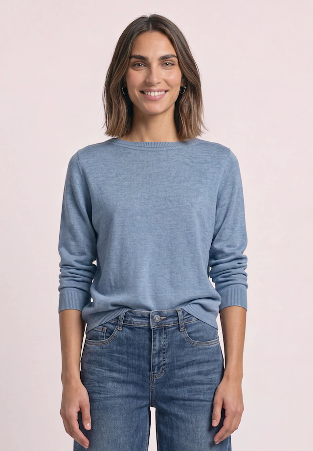 STREET ONE Strickpullover im soften Baumwoll-Mix