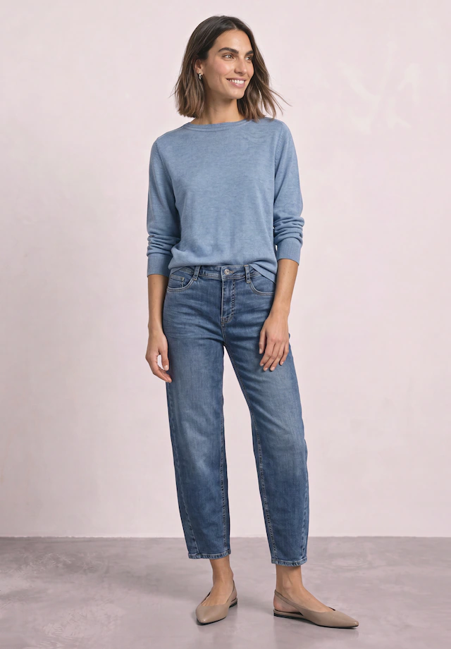 STREET ONE Strickpullover im soften Baumwoll-Mix