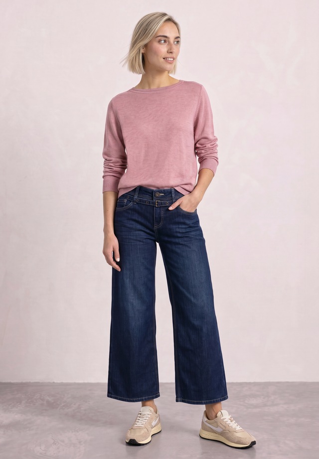 STREET ONE Strickpullover im soften Baumwoll-Mix