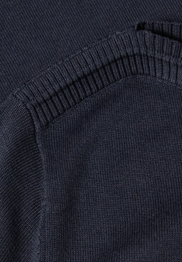STREET ONE Strickpullover Feinstrick mit U-Boot-Ausschnitt / Viskose