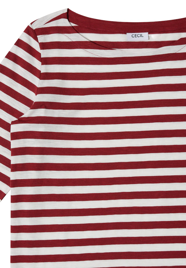 Cecil 3/4-Arm-Shirt aus reiner Baumwolle
