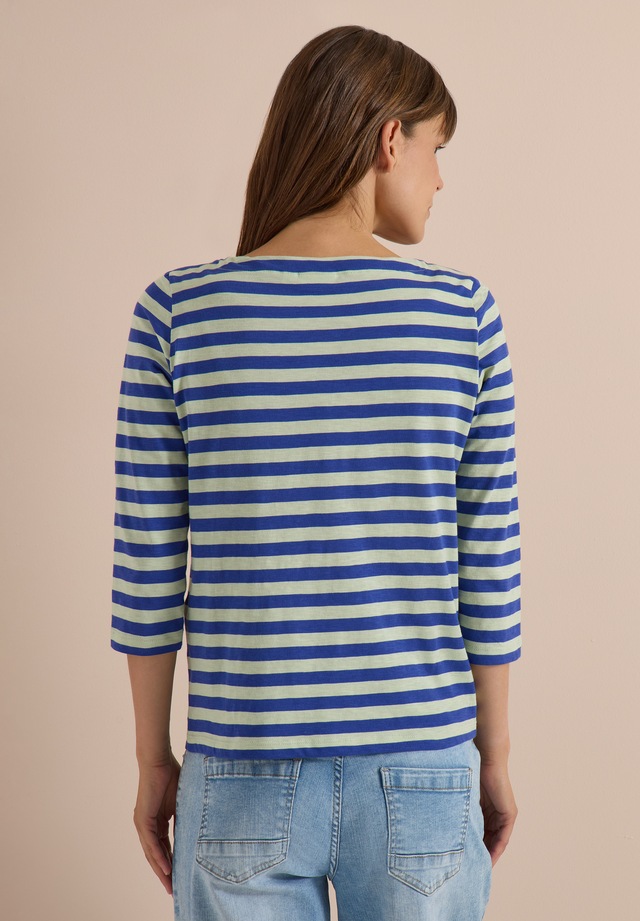 Cecil 3/4-Arm-Shirt aus reiner Baumwolle