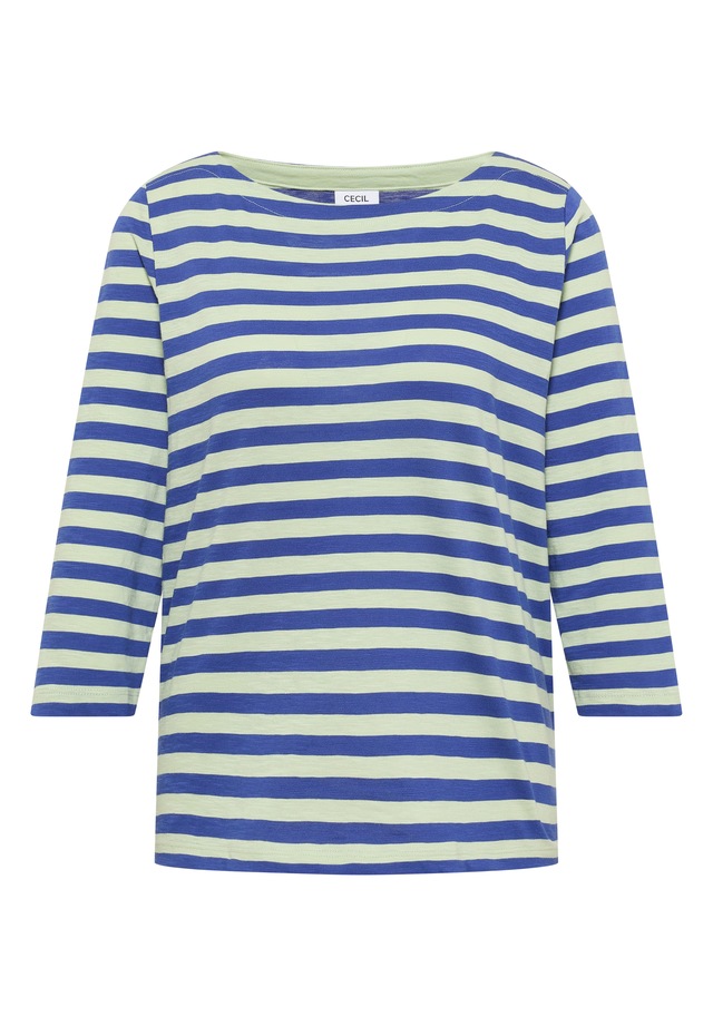 Cecil 3/4-Arm-Shirt aus reiner Baumwolle