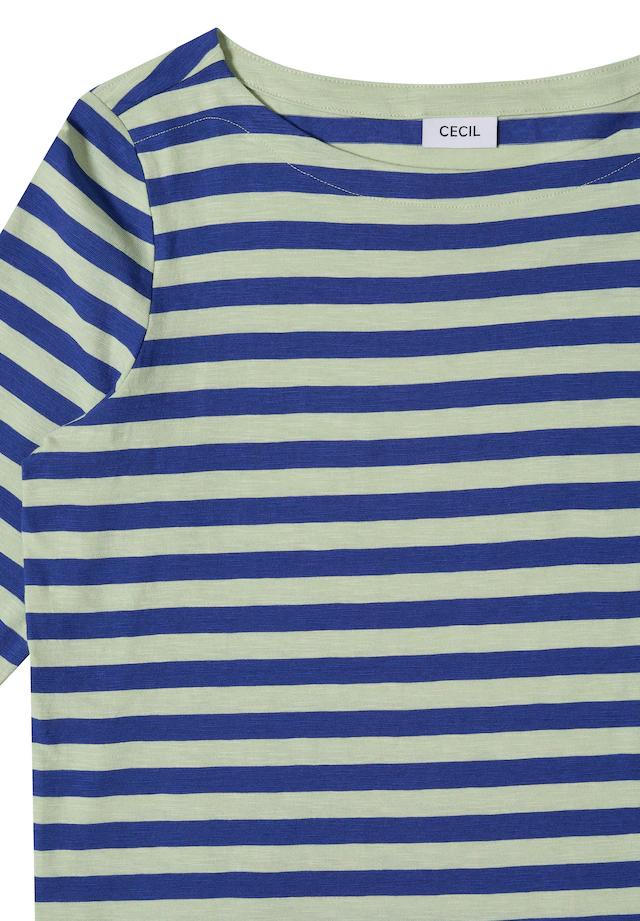 Cecil 3/4-Arm-Shirt aus reiner Baumwolle