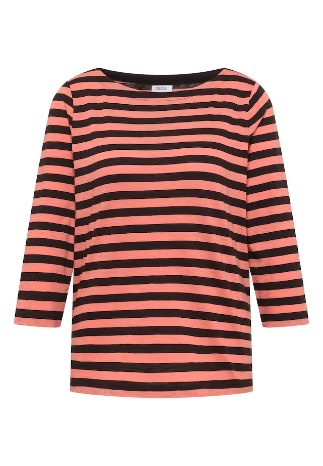 Cecil 3/4-Arm-Shirt aus reiner Baumwolle