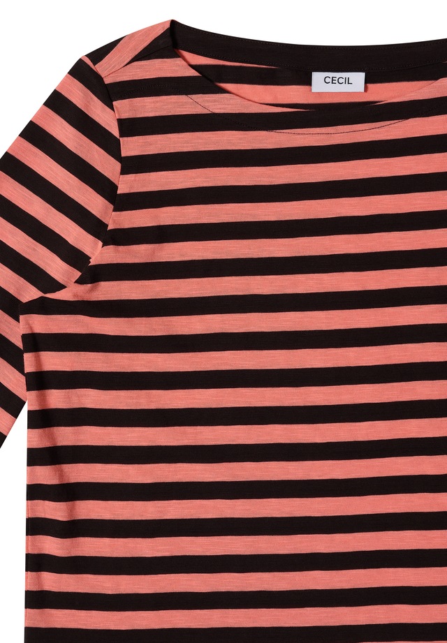 Cecil 3/4-Arm-Shirt aus reiner Baumwolle