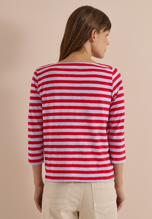 Cecil 3/4-Arm-Shirt aus reiner Baumwolle