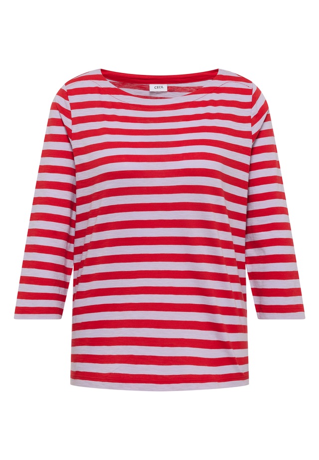 Cecil 3/4-Arm-Shirt aus reiner Baumwolle