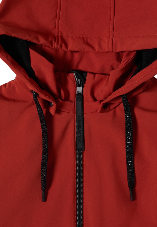 Cecil Softshelljacke ohne Kapuze in Unifarbe