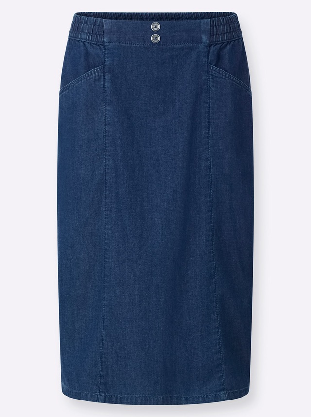 Classic Basics Jeansrock