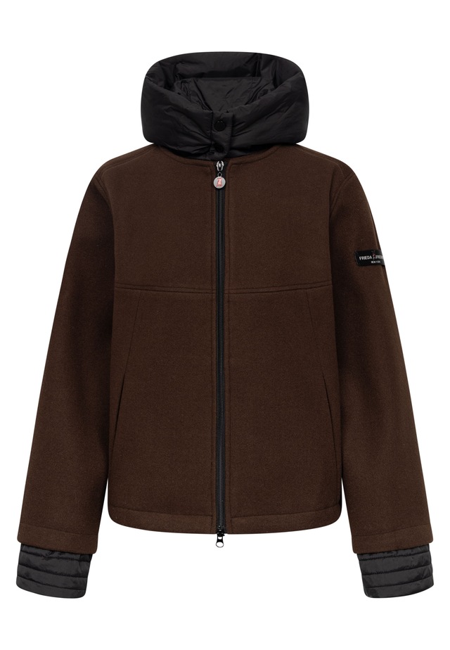Frieda & Freddies Winterjacke »Frieda & Freddies jacke mit abnehmbarer Steppkapuze«