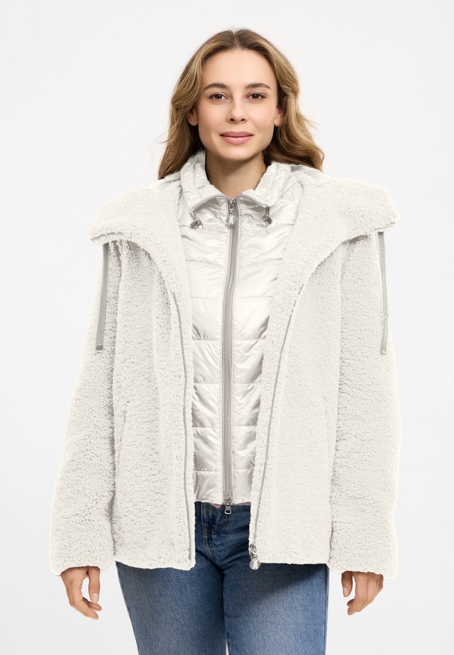 Frieda & Freddies Winterjacke »Frieda & Freddies Teddyjacke mit Double-Layer-Look«