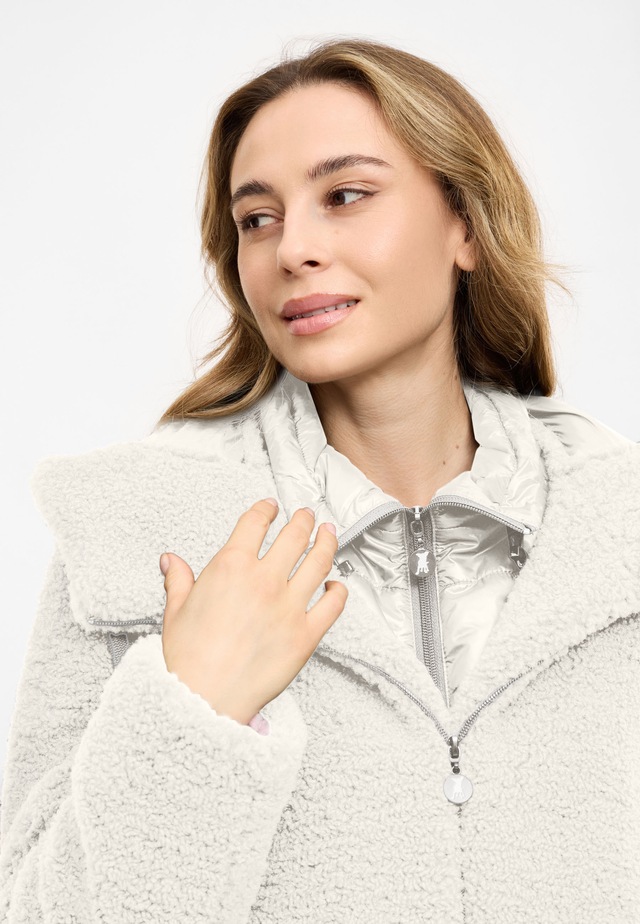 Frieda & Freddies Winterjacke »Frieda & Freddies Teddyjacke mit Double-Layer-Look«