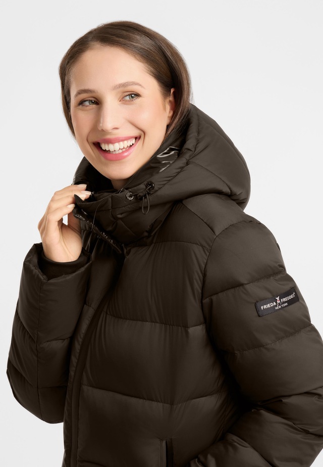 Frieda & Freddies Winterjacke »Frieda & Freddies Steppjacke mit Kapuze«
