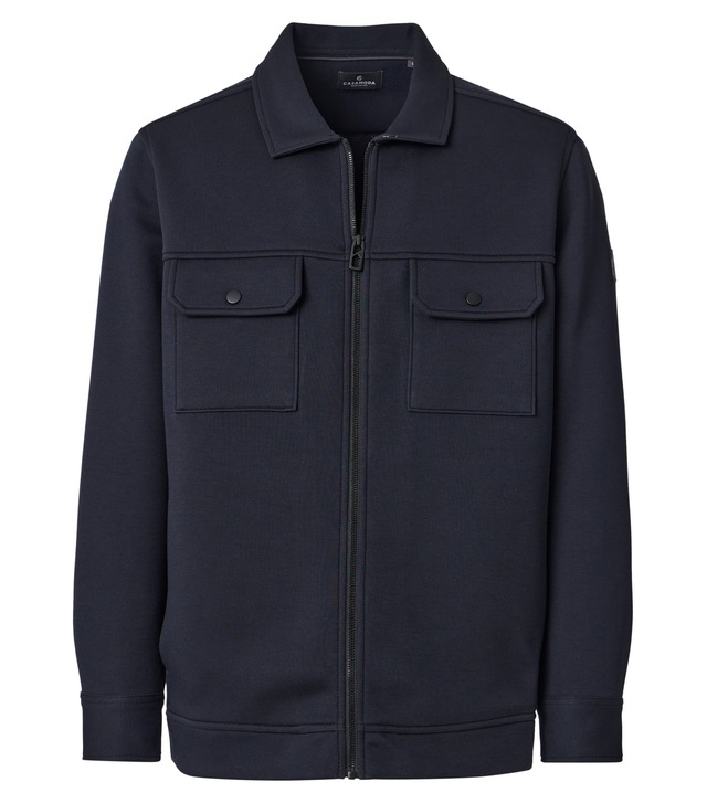 CASAMODA Collegejacke »CASAMODA Sweatjacke uni«
