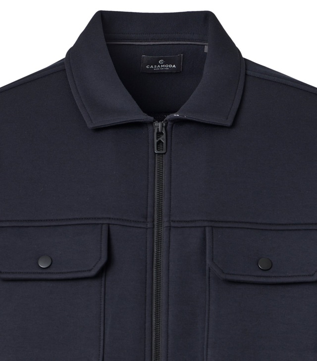 CASAMODA Collegejacke »CASAMODA Sweatjacke uni«