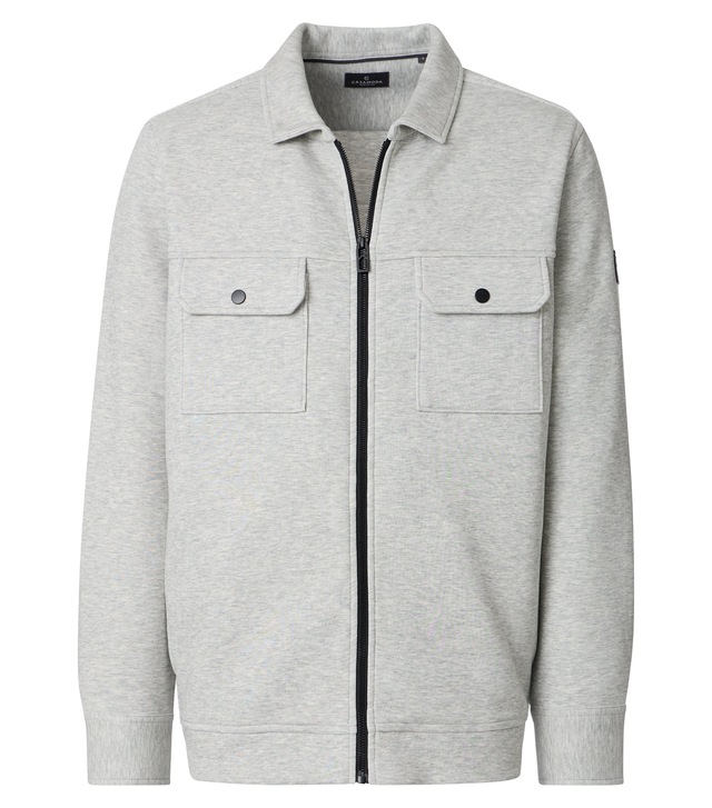 CASAMODA Collegejacke »CASAMODA Sweatjacke uni«