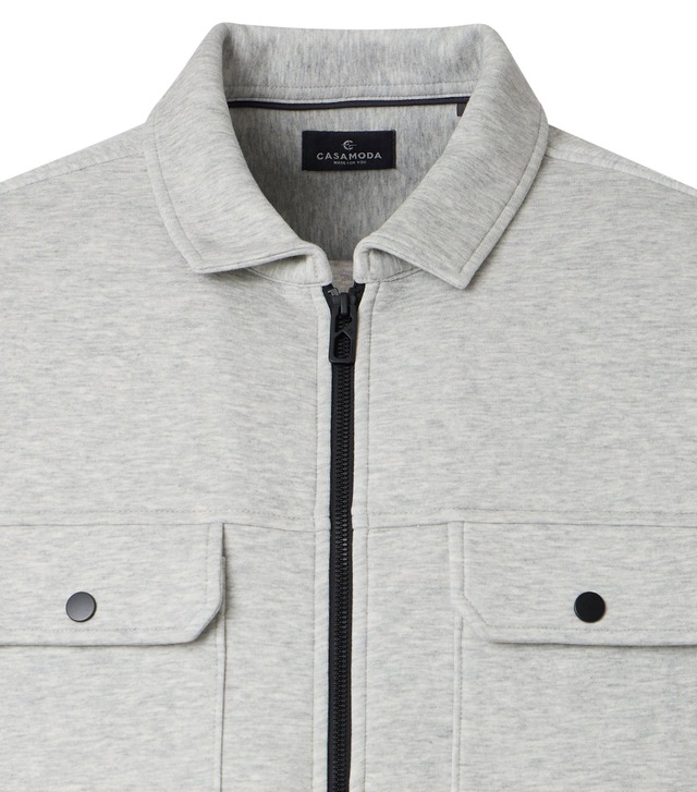CASAMODA Collegejacke »CASAMODA Sweatjacke uni«