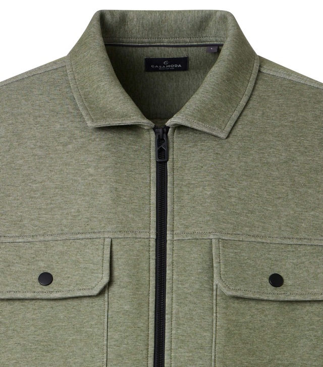 CASAMODA Collegejacke »CASAMODA Sweatjacke uni«