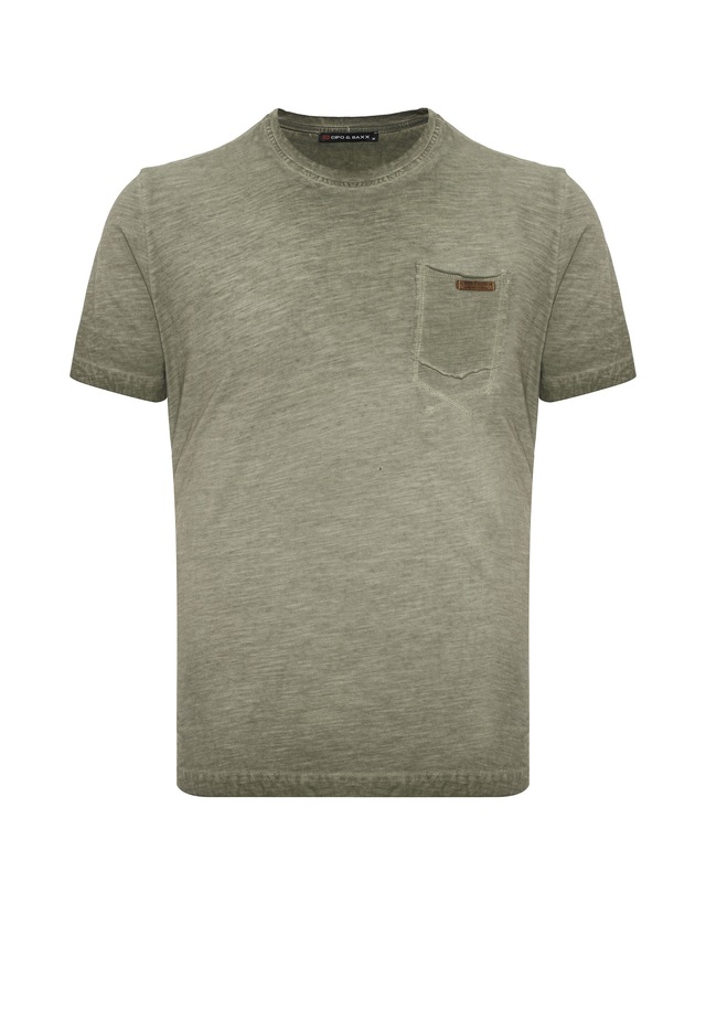 Cipo & Baxx T-Shirt »CT810« Auffälliger Front-Print
