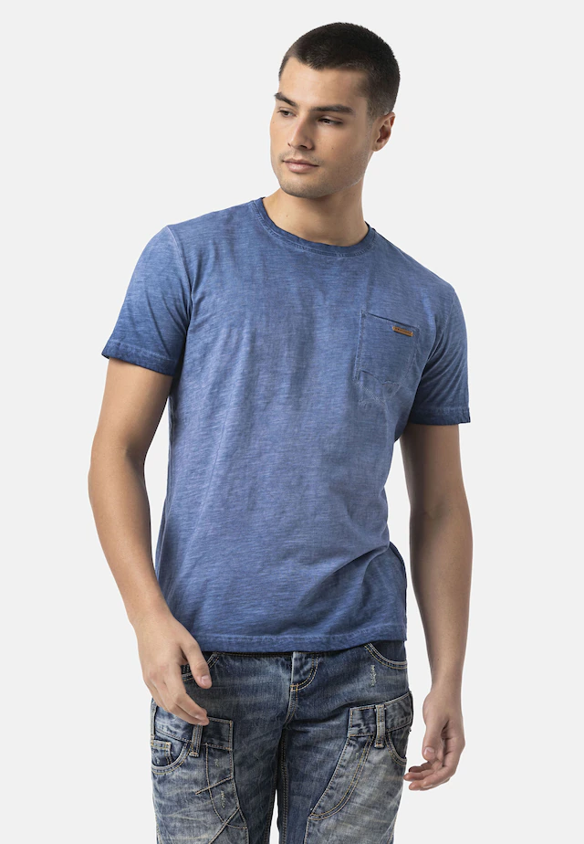 Cipo & Baxx T-Shirt »CT810« Auffälliger Front-Print