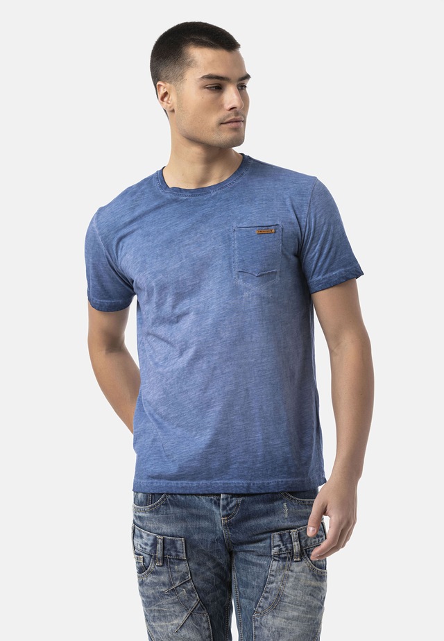Cipo & Baxx T-Shirt »CT810« Auffälliger Front-Print