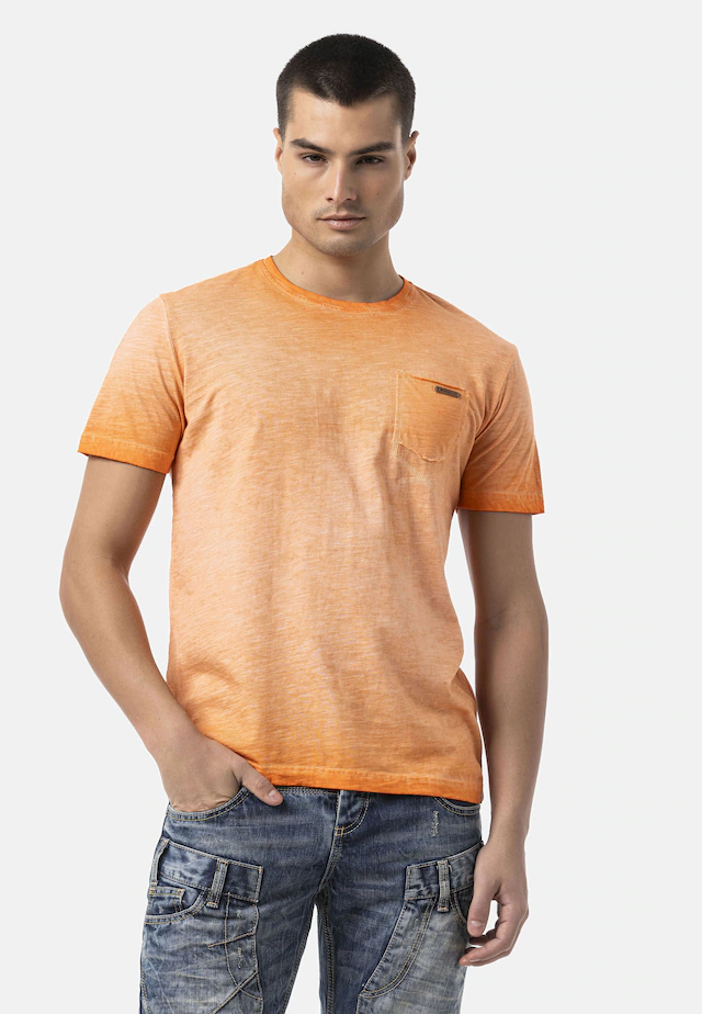 Cipo & Baxx T-Shirt »CT810« Auffälliger Front-Print