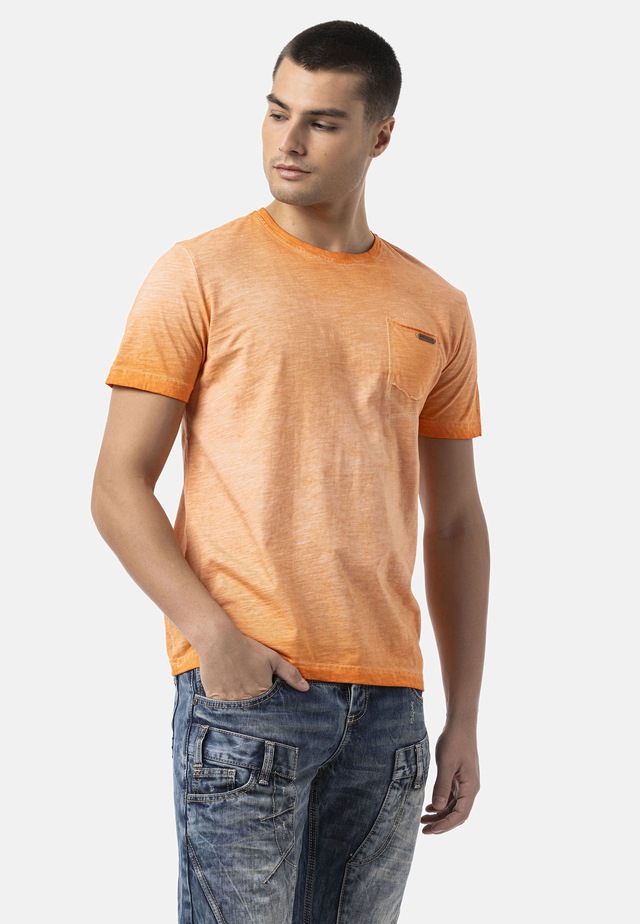 Cipo & Baxx T-Shirt »CT810« Auffälliger Front-Print