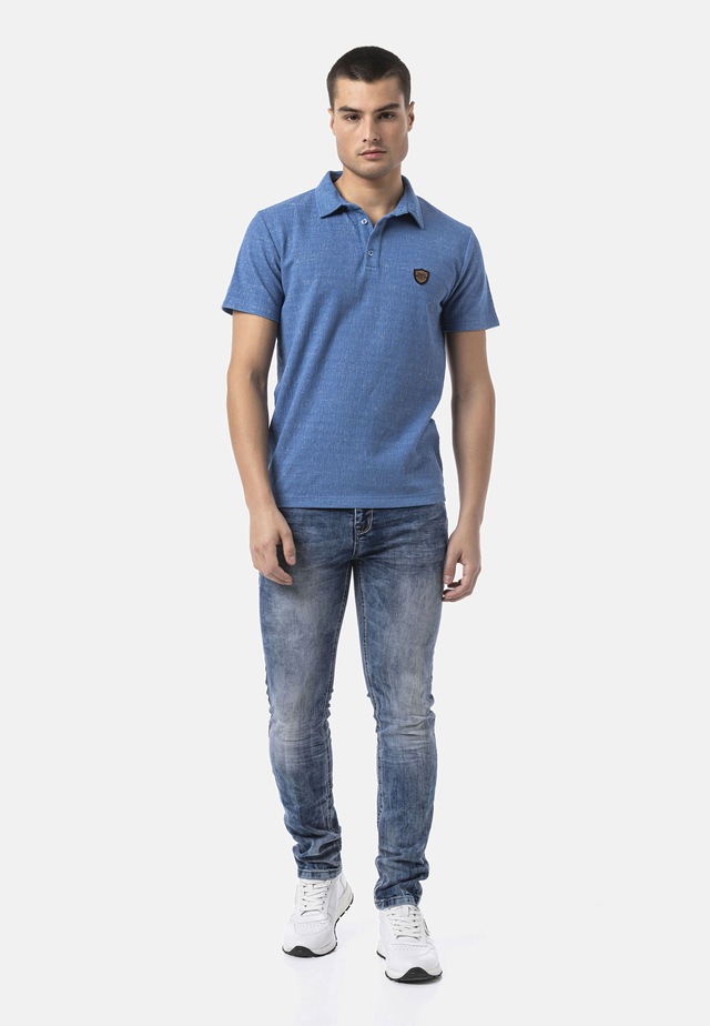 Cipo & Baxx T-Shirt »CT825« Weicher Baumwollmix