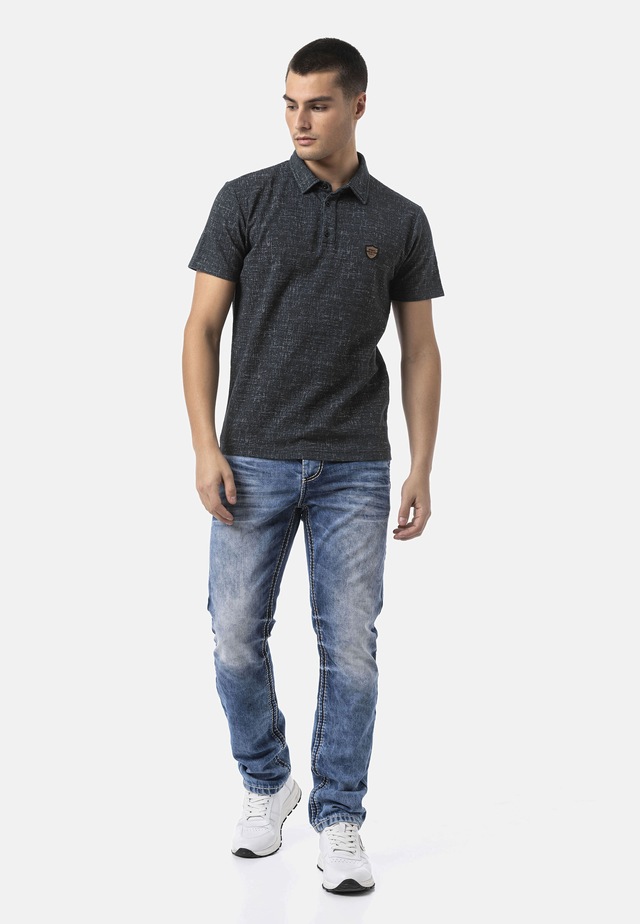 Cipo & Baxx T-Shirt »CT825« Weicher Baumwollmix