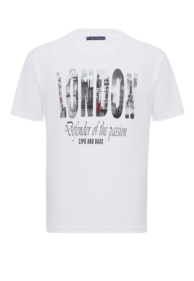 Cipo & Baxx T-Shirt »CT826« in Regular Fit