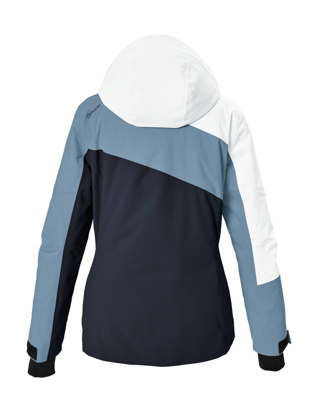 Killtec Skijacke »KSW 101 WMN SKI JCKT« Wind- und wasserdichte Damenjacke mit Colourblock-Design