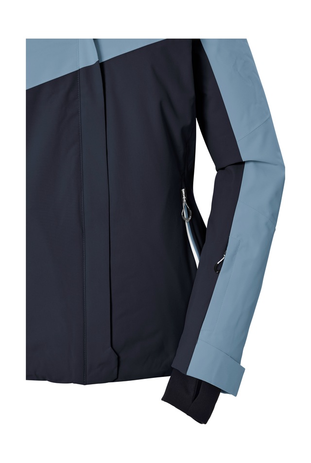 Killtec Skijacke »KSW 101 WMN SKI JCKT« Wind- und wasserdichte Damenjacke mit Colourblock-Design