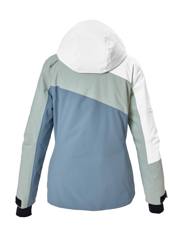 Killtec Skijacke »KSW 101 WMN SKI JCKT« Wind- und wasserdichte Damenjacke mit Colourblock-Design