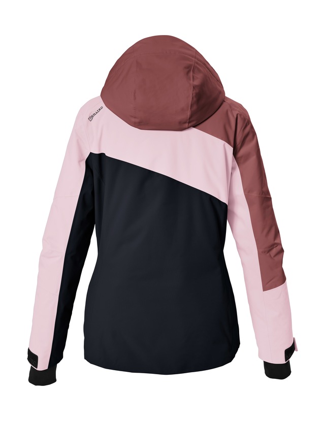 Killtec Skijacke »KSW 101 WMN SKI JCKT« Wind- und wasserdichte Damenjacke mit Colourblock-Design