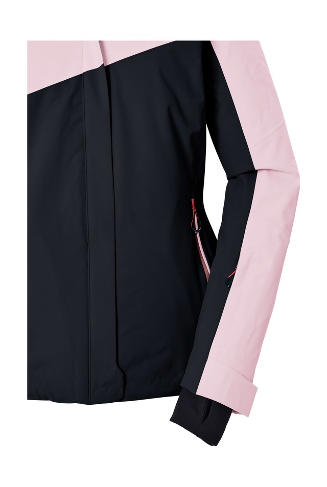 Killtec Skijacke »KSW 101 WMN SKI JCKT« Wind- und wasserdichte Damenjacke mit Colourblock-Design