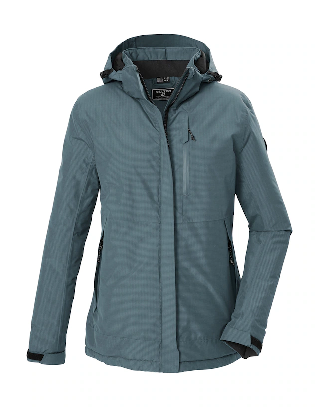 Killtec Funktionsjacke »KOW 225 KG WMN JCKT« Atmungsaktive, wind- und wasserdichte Damenjacke, abnehmbare Kapuze