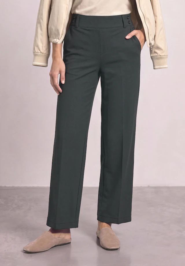 STREET ONE Stoffhose mit Wide Legs