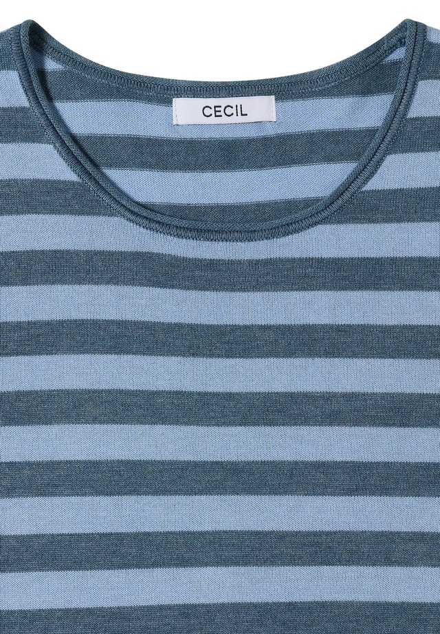 Cecil Rundhalspullover im soften Baumwoll-Mix