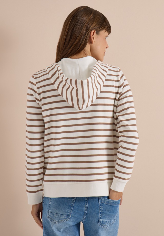 Cecil Kurzjacke mit Kapuze aus reiner Baumwolle
