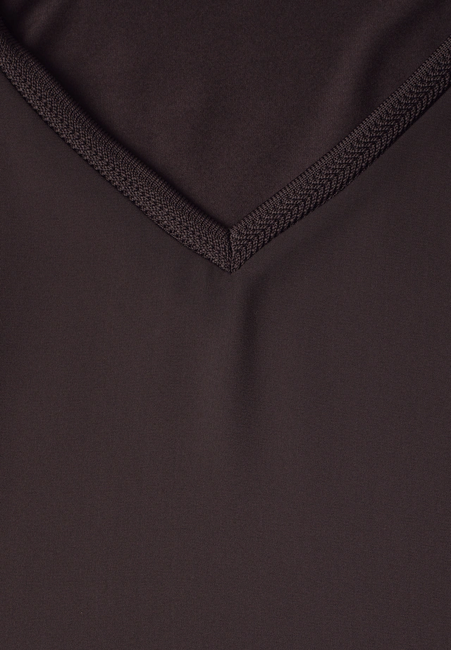 STREET ONE Langarmshirt mit Chiffon-Layer