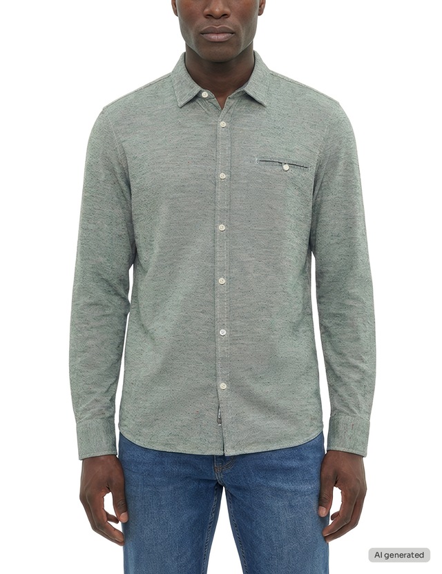 MUSTANG Langarmhemd »Herren Style Eastbridge«
