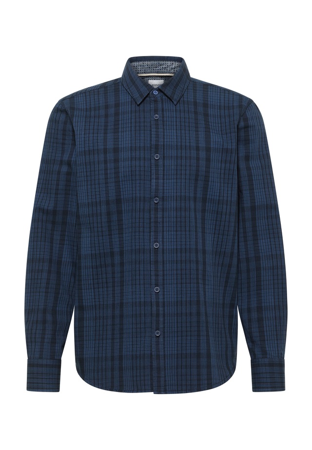 MUSTANG Langarmhemd »Herren Style Elmore«