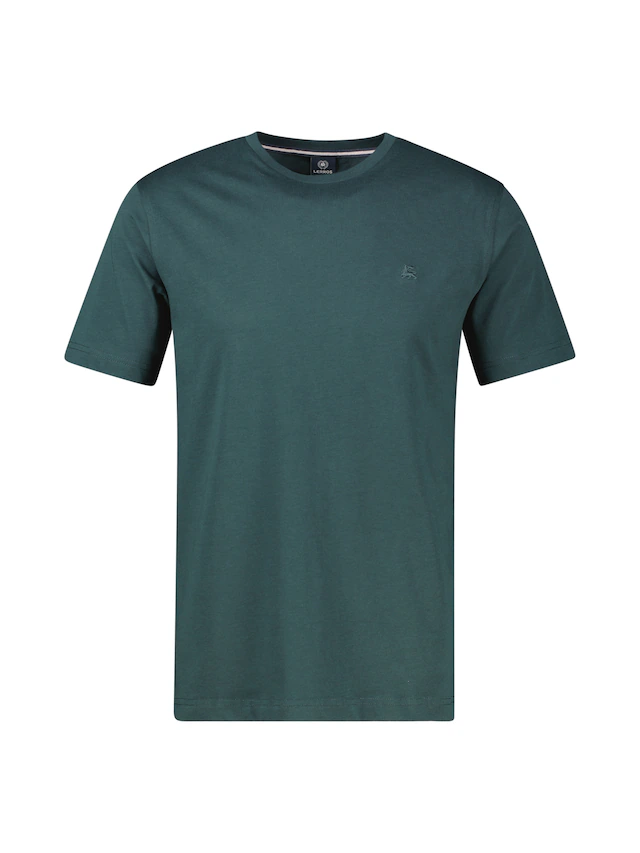 LERROS Rundhalsshirt »Sommerliches T-Shirt mit O-Neck in großen Größen«
