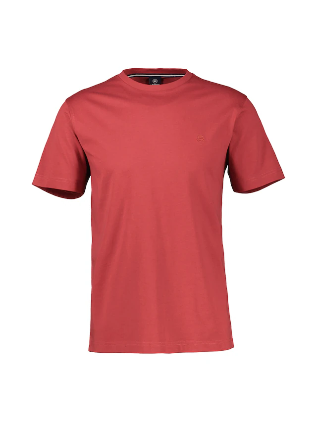 LERROS Rundhalsshirt »Sommerliches T-Shirt mit O-Neck in großen Größen«