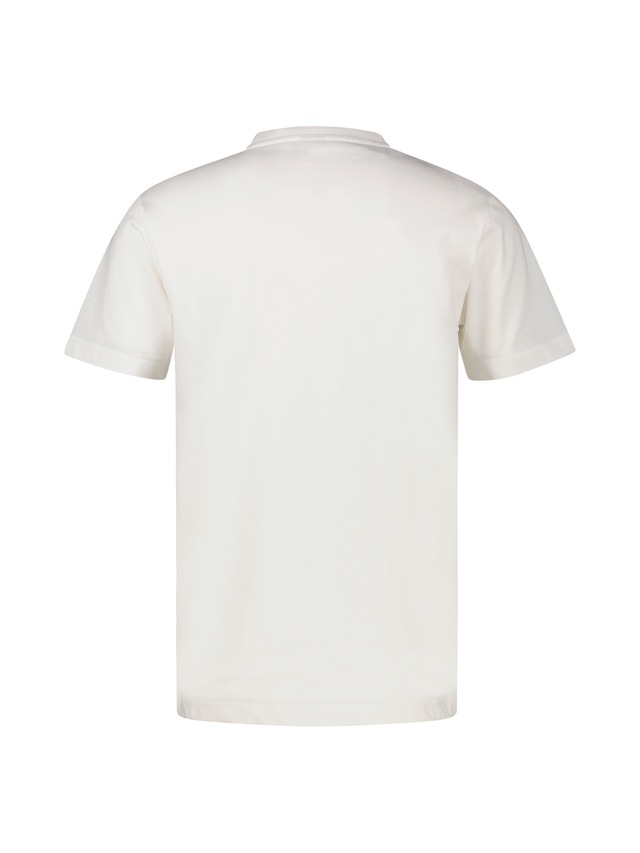 LERROS T-Shirt »T-Shirt aus Baumwolle mit lässigem Frontprint und O-Neck«