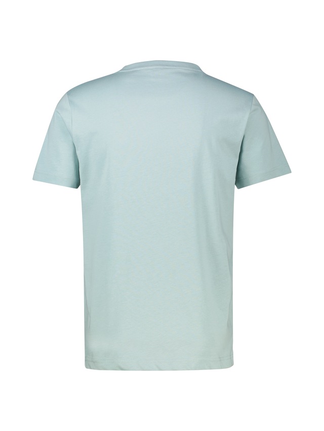 LERROS T-Shirt »T-Shirt aus Baumwolle mit lässigem Frontprint und O-Neck«