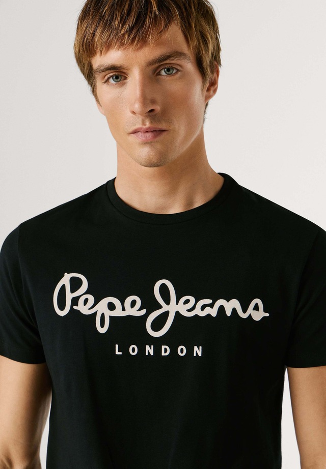 Pepe Jeans Print-Shirt »print t-shirt ORIGINAL STRETCH N«