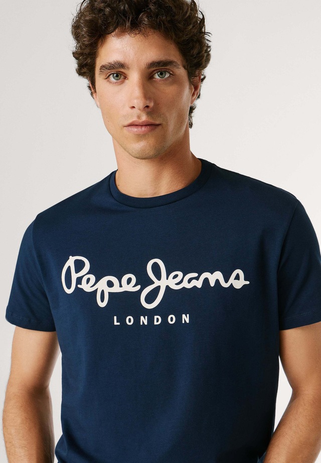 Pepe Jeans Print-Shirt »print t-shirt ORIGINAL STRETCH N«
