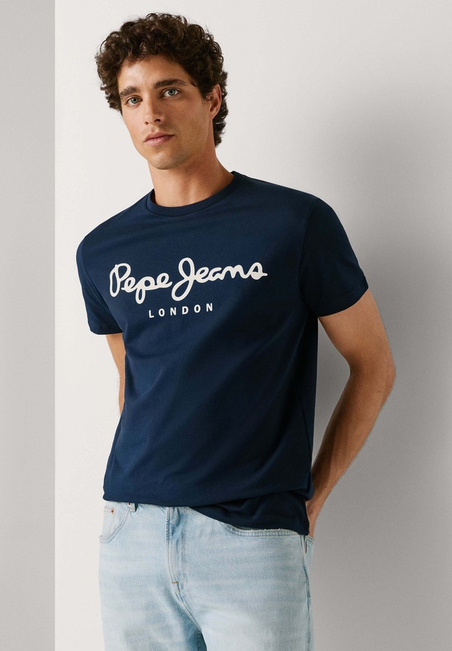 Pepe Jeans Print-Shirt »print t-shirt ORIGINAL STRETCH N«